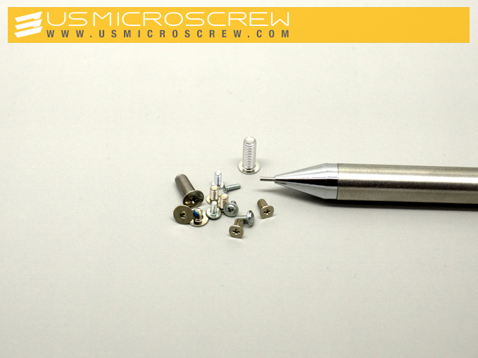 miniature screws chart